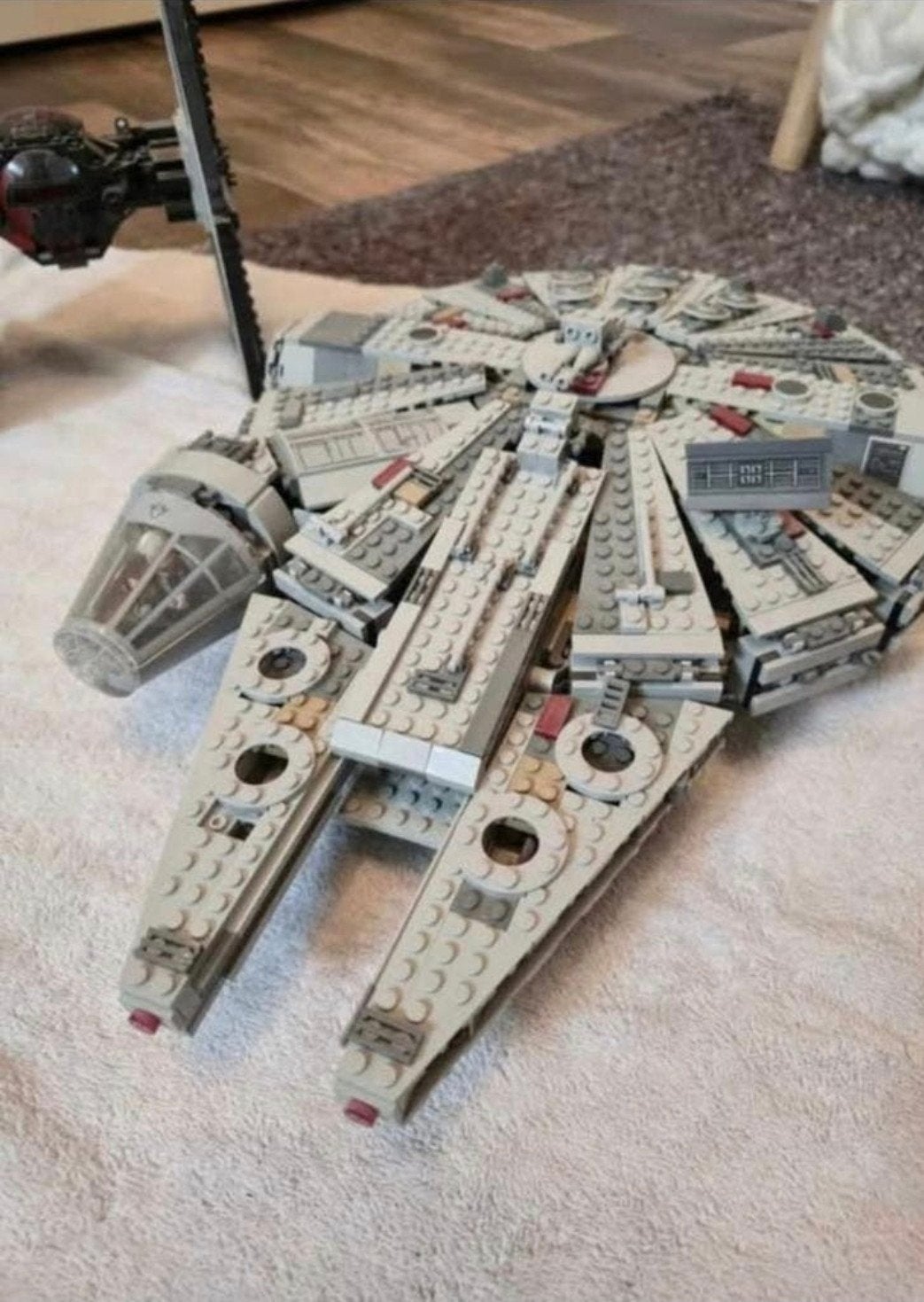 LEGO Star Wars Millennium Falcon & TIE Fighter, Verzamelen, Ophalen of Verzenden, Gebruikt