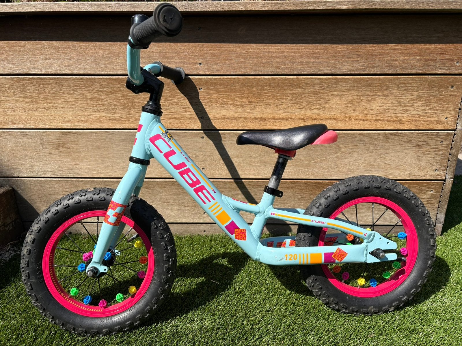 Cube cubie loopfiets, Fietsen en Brommers, Fietsen | Kinderfietsjes, Ophalen, Zo goed als nieuw, Minder dan 16 inch