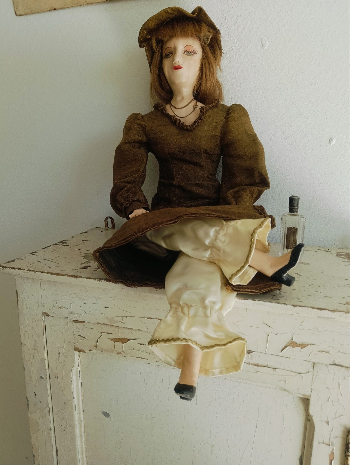 Brocante soffa doll..., Ophalen of Verzenden