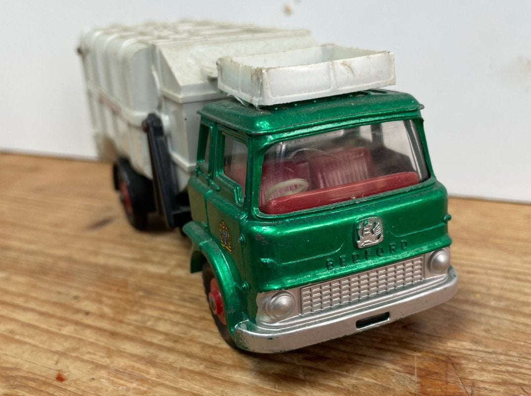 Vintage Dinky Toy Refuse Wagon vuilniswagen, Ophalen of Verzenden