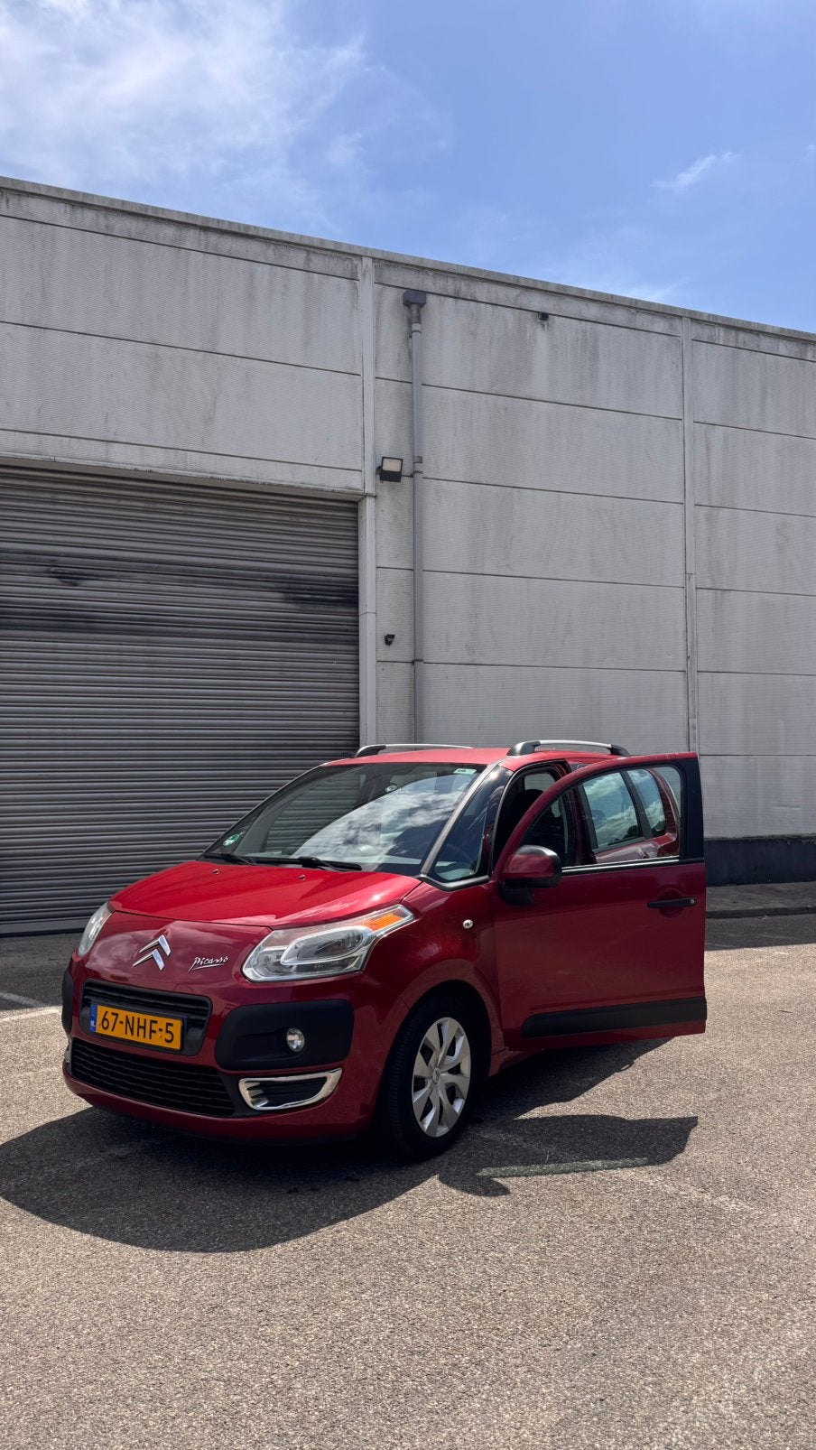 Citroën C3 Picasso 1.4 VTI 2010 Rood, Auto's, Voorwielaandrijving, 15 km/l, Origineel Nederlands, 1100 kg