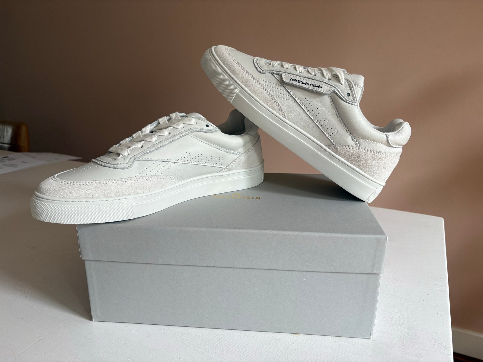 Nieuw Copenhagen Studios CPH90M Leren Sneakers Wit Maat 42, Wit, Nieuw, Ophalen of Verzenden, Sneakers of Gympen