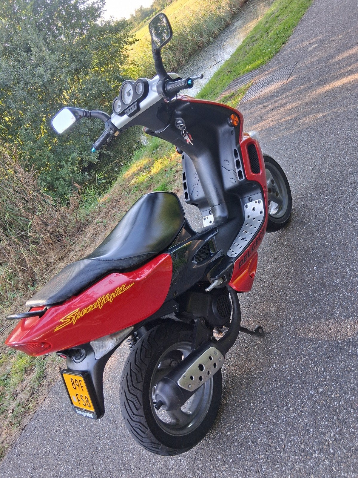 peugeot speedfight, speedfight, bromscooter, 45km, Ophalen, Gebruikt, Benzine, Overige modellen