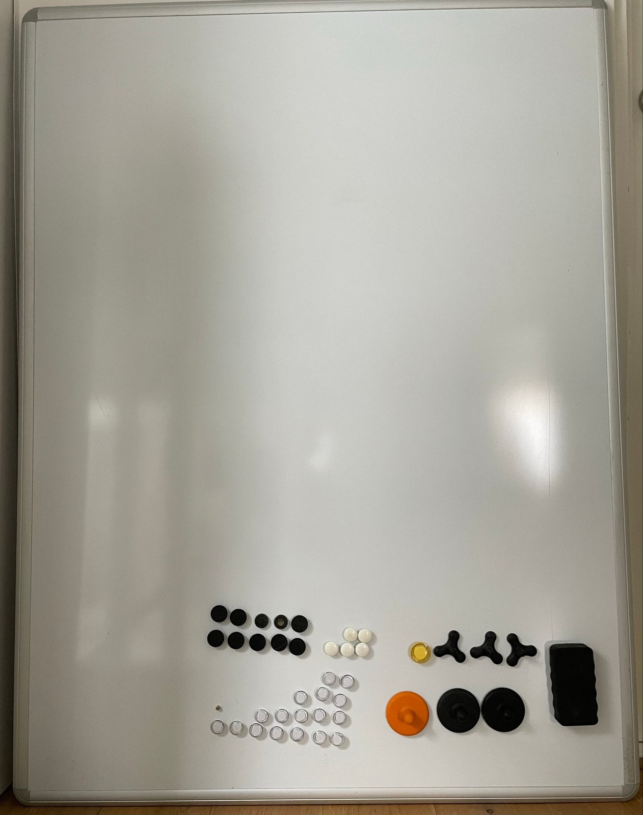 Magnetisch whiteboard 120x90 cm incl. magneetjes, Huis en Inrichting, Woonaccessoires | Memoborden, Ophalen, Gebruikt, Overige typen