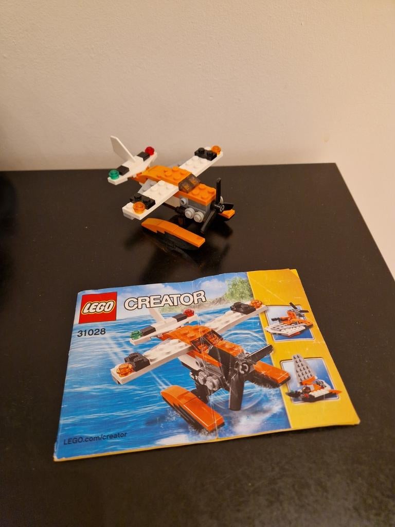 Lego 3 in 1 creator 31028 vliegtuig zeilboot moerasboot, Ophalen of Verzenden, Zo goed als nieuw, Complete set, Lego