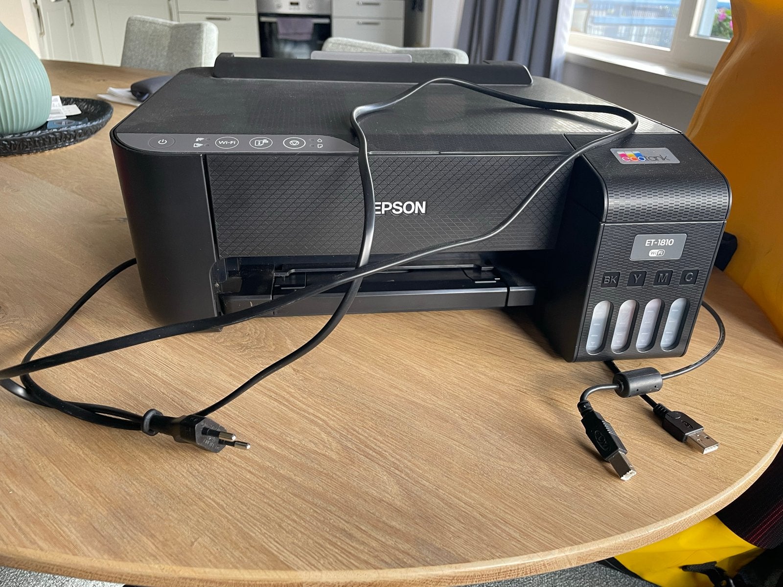 Epson EcoTank ET-1810 Fotoprinter met Wi-Fi, Computers en Software, Fotoprinter, Inkjetprinter, Kleur printen, Ophalen of Verzenden
