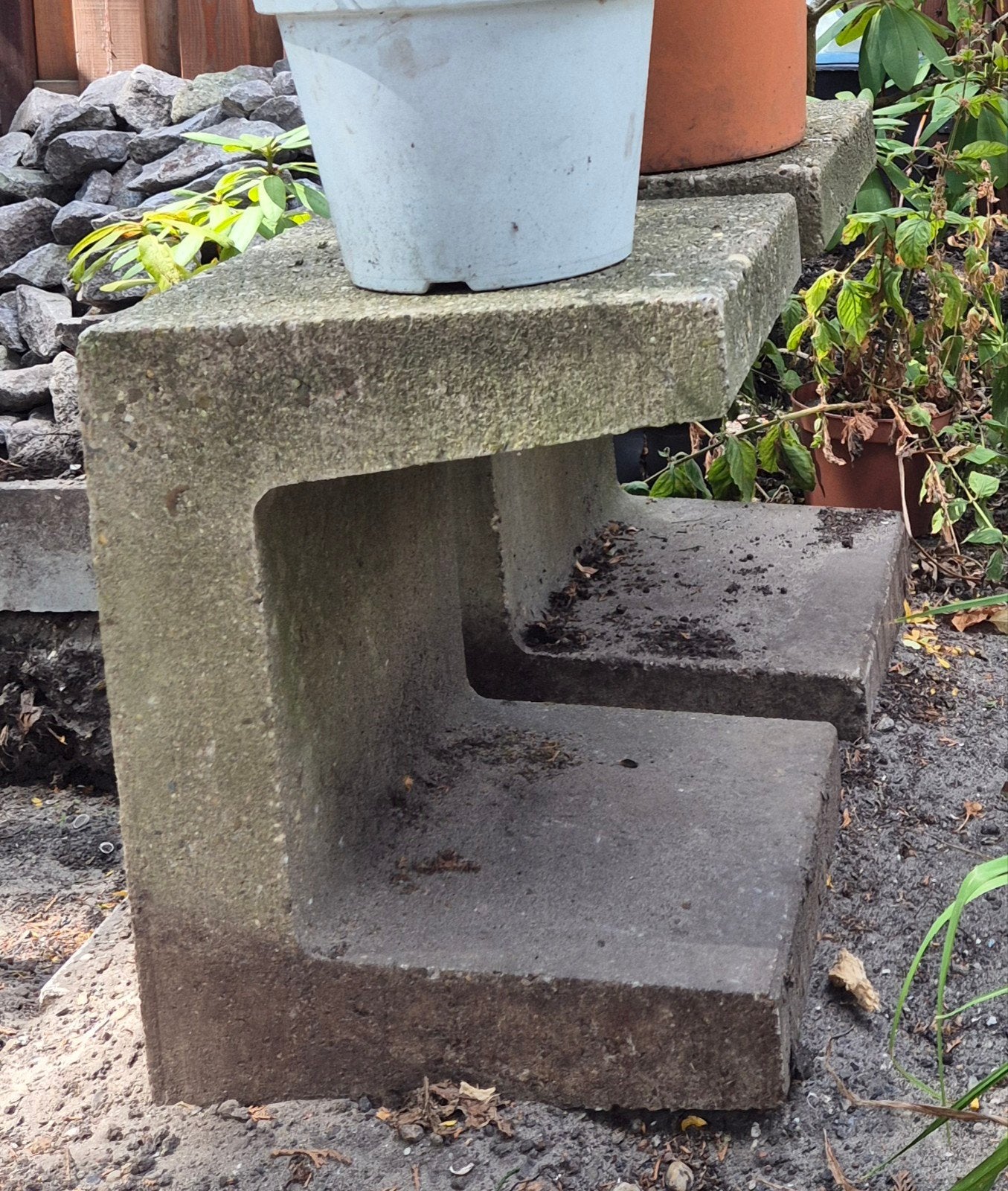 Betonnen tuin-elementen (8x), Tuin en Terras, Ophalen