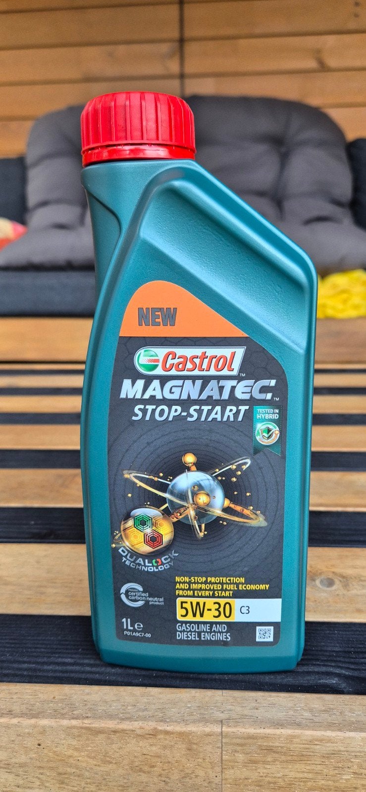 nieuwe fles Castrol 5W-30 motorolie in BMW hoes, Auto diversen, Ophalen of Verzenden