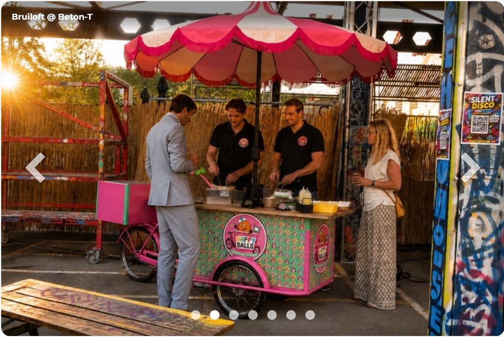 FOODTRUCK TE KOOP: HAPPY BALLS – BITTERBALLEN OP WIELEN!, Ophalen