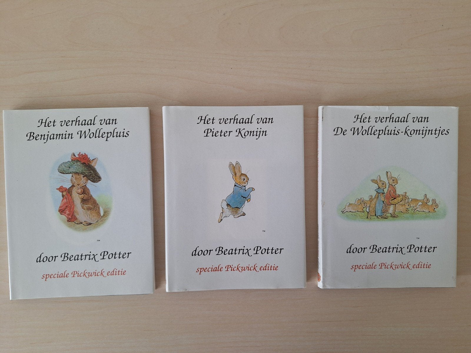 3 kleine leesboekjes van Beatrix Potter, Ophalen of Verzenden, Zo goed als nieuw