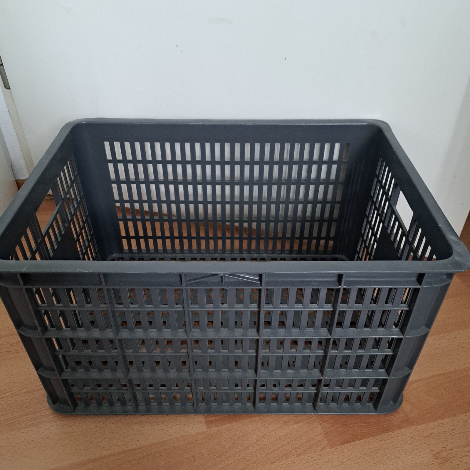 Fietskrat Donkergrijs - Handig voor boodschappen of school, Ophalen, Gebruikt, Overige typen, 80 kg of meer
