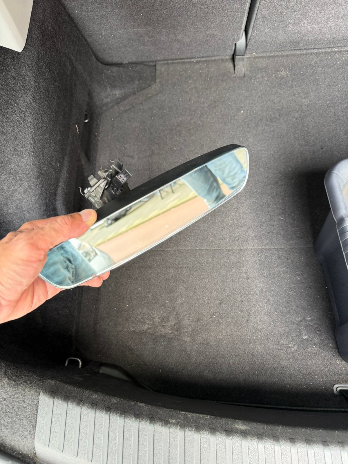 Dimmende binnenspiegel VW/Audi/Seat, Ophalen, Gebruikt