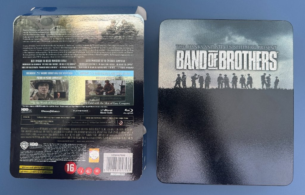 Blu-Ray Band of Brothers Steelcase limited Edition i.z.g.s., Ophalen of Verzenden, Zo goed als nieuw