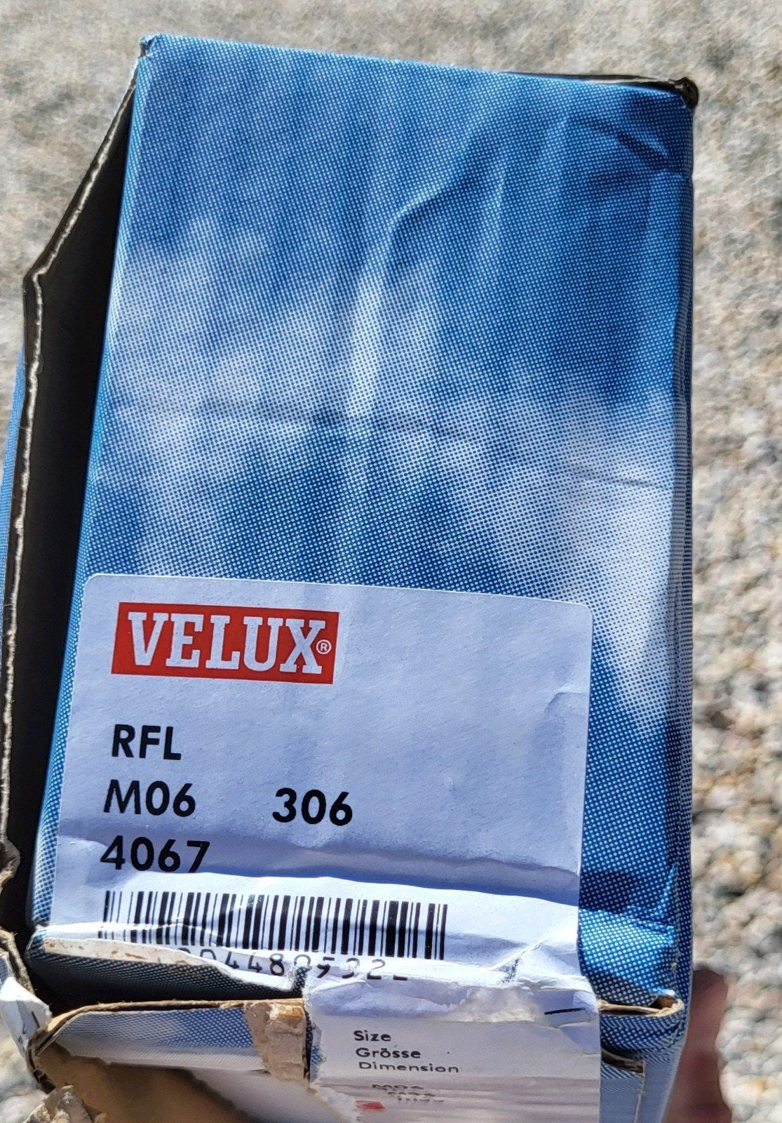 Nieuwe VELUX hor RFL M06 306 – in originele verpakking, Ophalen, Nieuw, Overige typen, Minder dan 200 cm