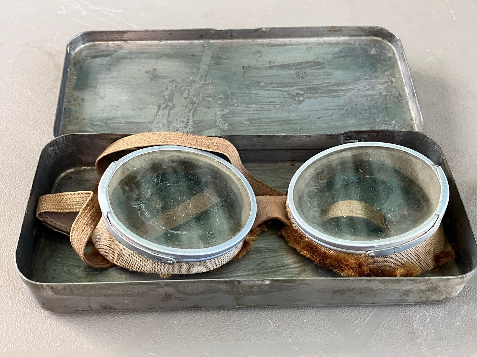 Britse Dispatch Riders Goggles 1942, Ophalen of Verzenden, Landmacht, Engeland, Overige typen
