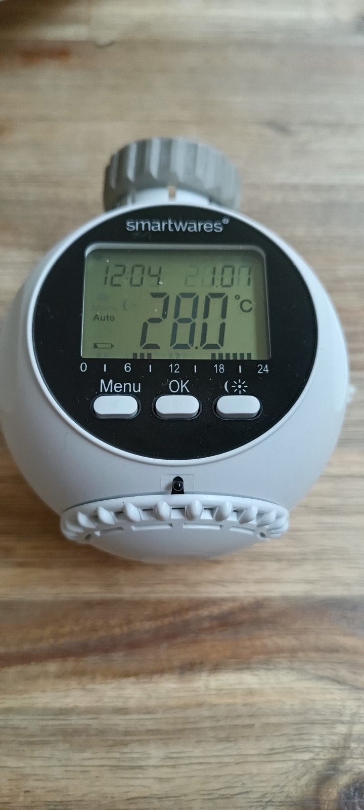 Smartwares SHS-S3002-EU Slimme Thermostaat, Ophalen of Verzenden, Slimme thermostaat, Zo goed als nieuw