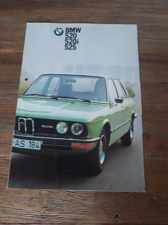 BMW 520 / 520 i / 525 [ 1975 ] 8 pag., Boeken, Verzenden, Zo goed als nieuw, BMW