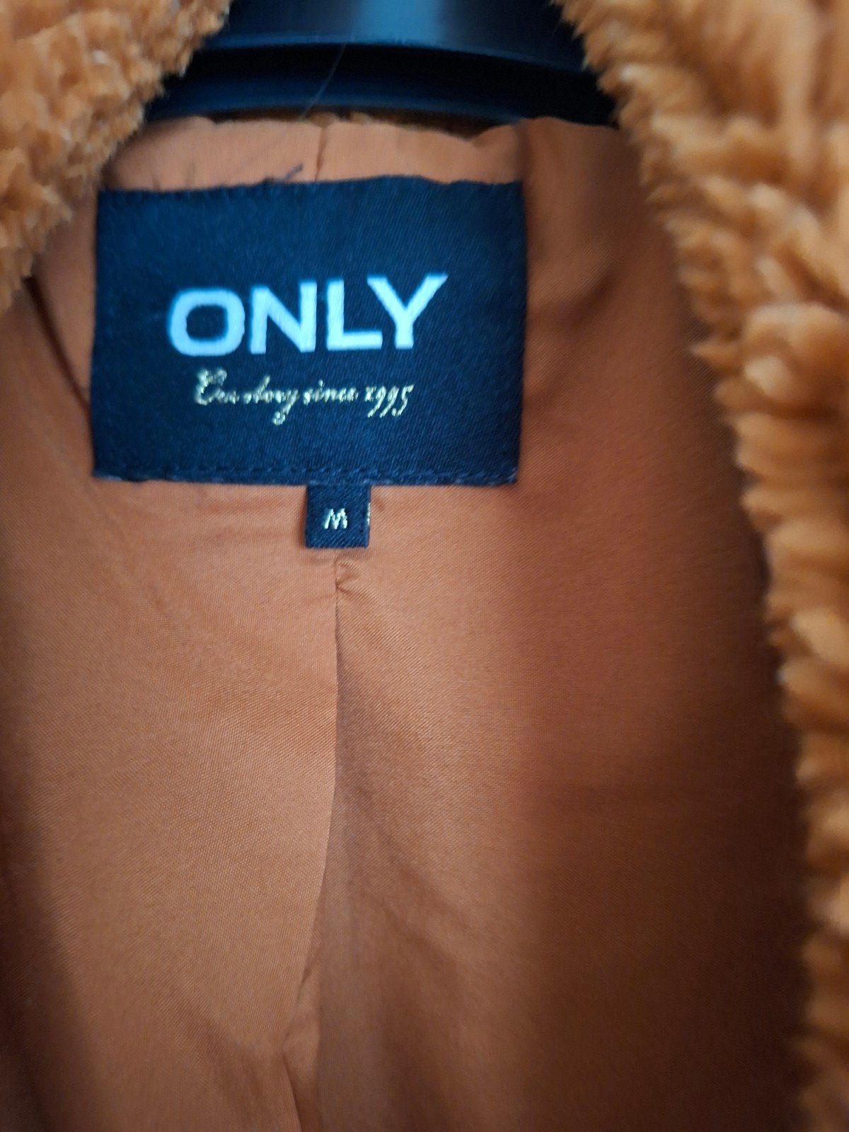 ONLY Teddy Jas Maat M - Zo goed als nieuw, Kleding | Dames, Maat 38/40 (M), Bruin, Ophalen of Verzenden, ONLY