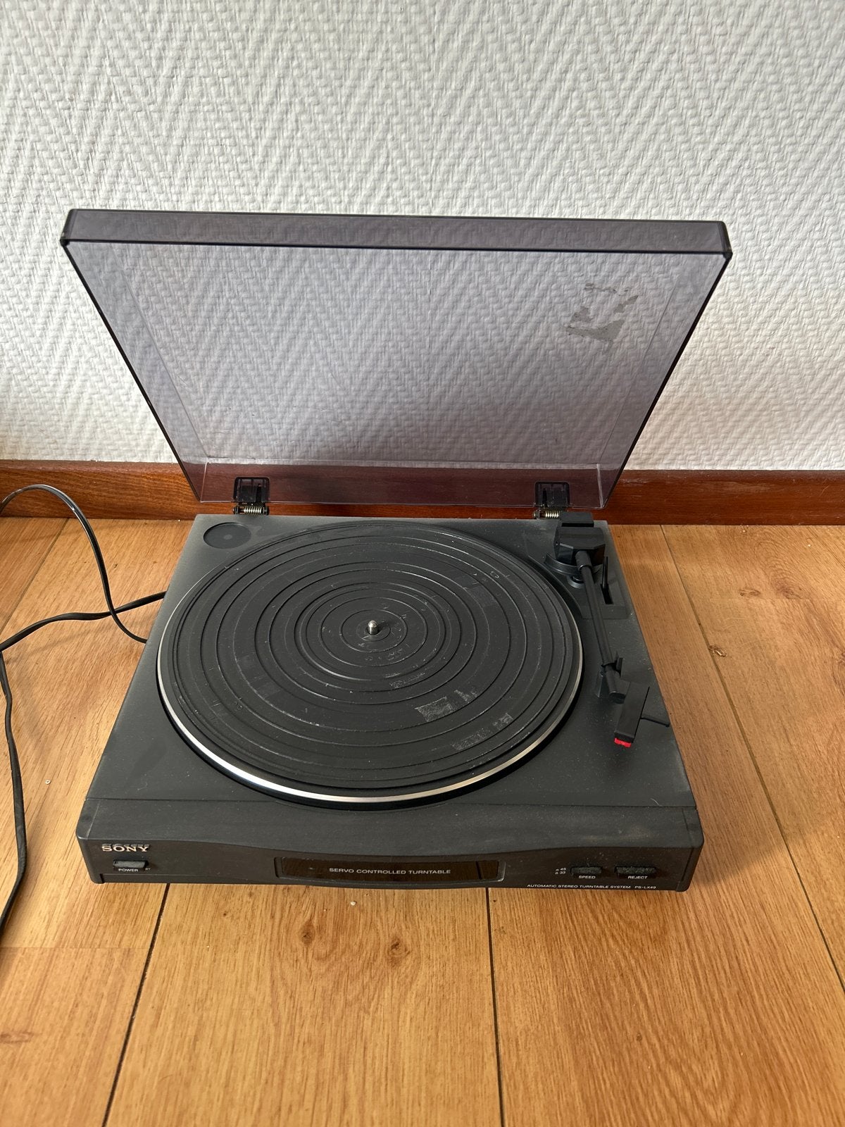 Sony PS-LX49 Automatische Stereo Platenspeler, Gebruikt, Automatisch, Ophalen of Verzenden, Platenspeler