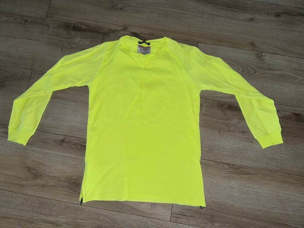 Retour trui sweater 13 14 158 164 soft neon fluor geel, Kinderen en Baby's, Kinderkleding | Maat 158, Gebruikt, Verzenden, Trui of Vest
