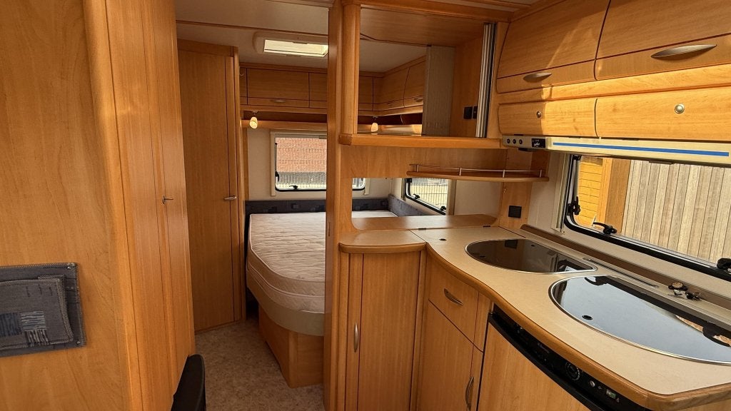 Fendt Saphir 470 TF bouwjaar 2006 met zakluifel, Caravans en Kamperen, Rondzit, Bedrijf, Overige typen, Fietsenrek