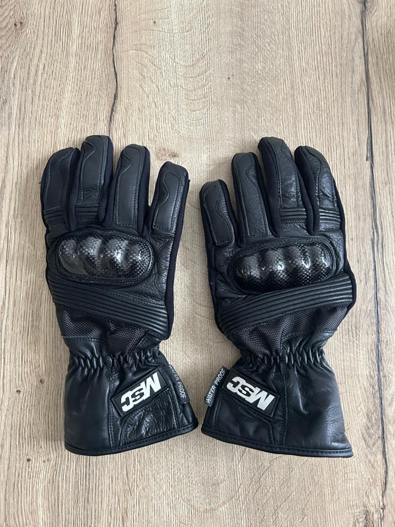 MSC waterdichte motorhandschoenen maat M, z.g.a.n., Ophalen of Verzenden, Tweedehands, Heren, Handschoenen