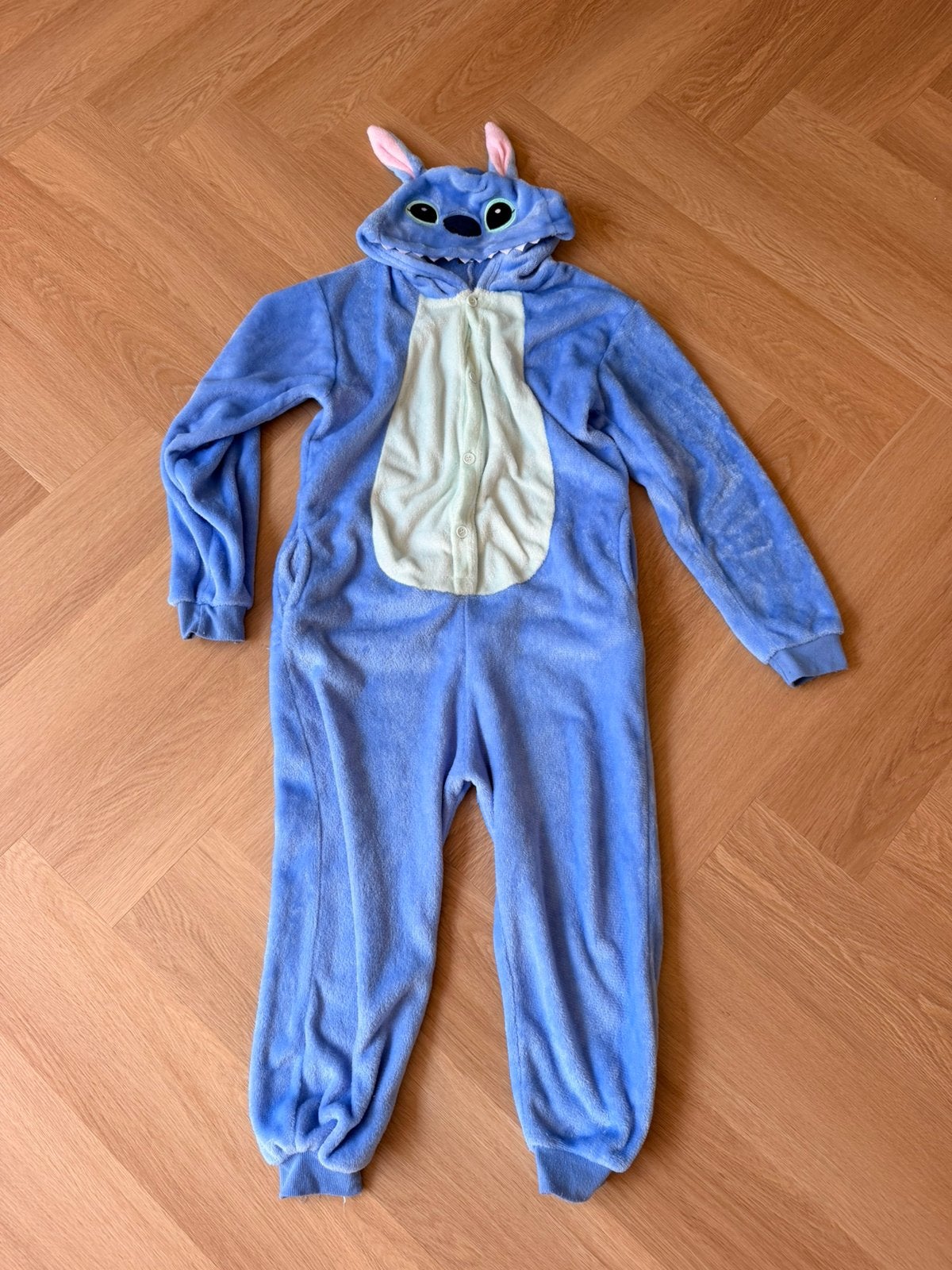Stitch onesie maat 140, Ophalen, Zo goed als nieuw, 134 t/m 140, Meisje