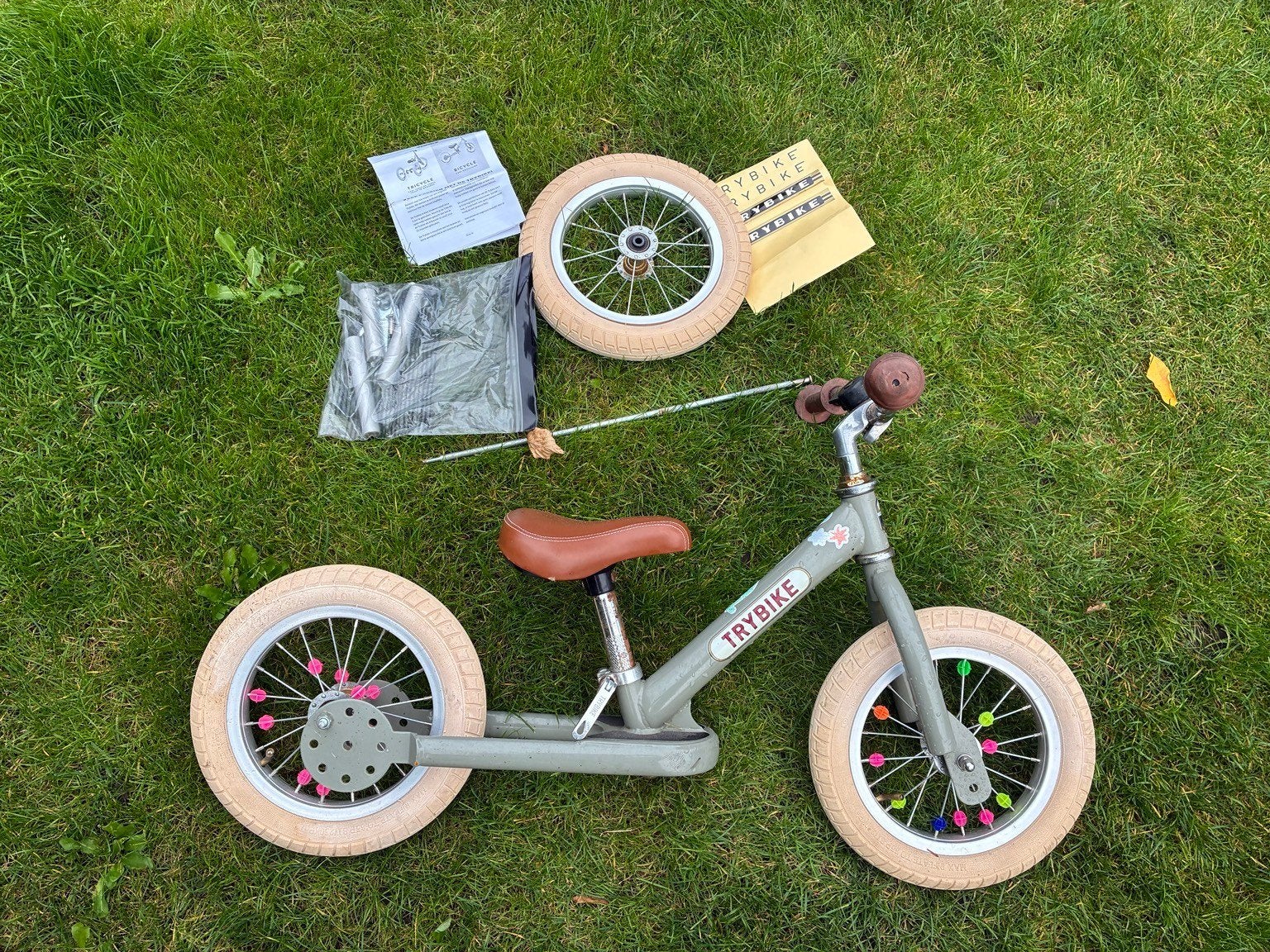 Trybike 30 euro.