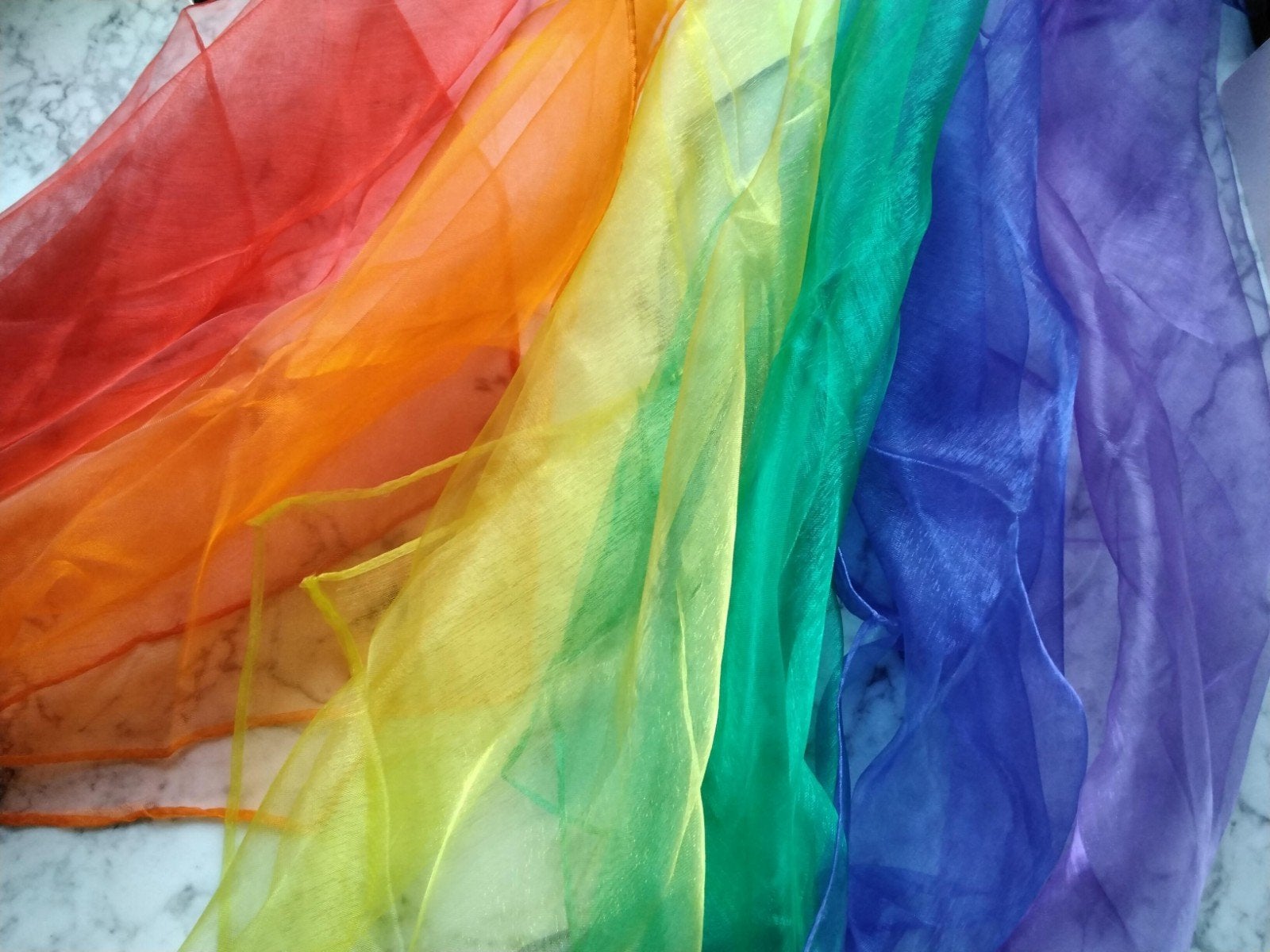 Regenboog doeken set, Verzenden, Nieuw, Ontdekken
