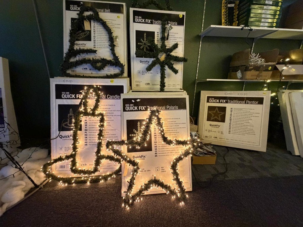 MK en FDL Ornament Kerstverlichting (94x), Ophalen, Nieuw
