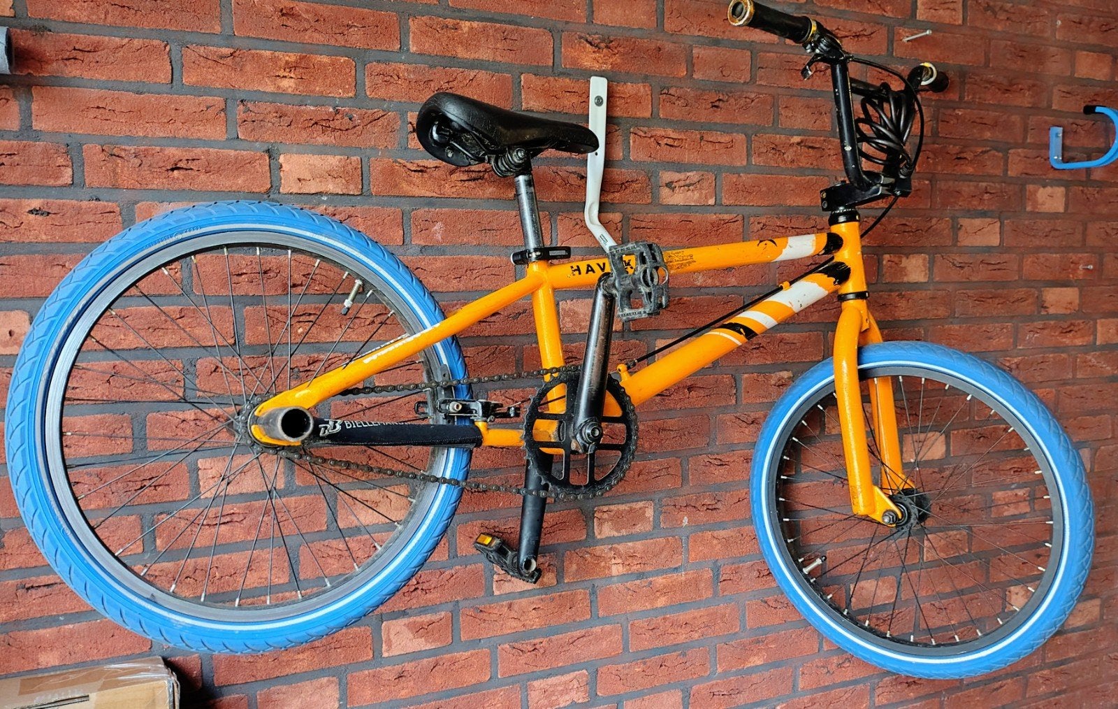 Bieleman bikes  havok bmx fiets 20 inch, Ophalen, Staal, Velgrem, Dkbike