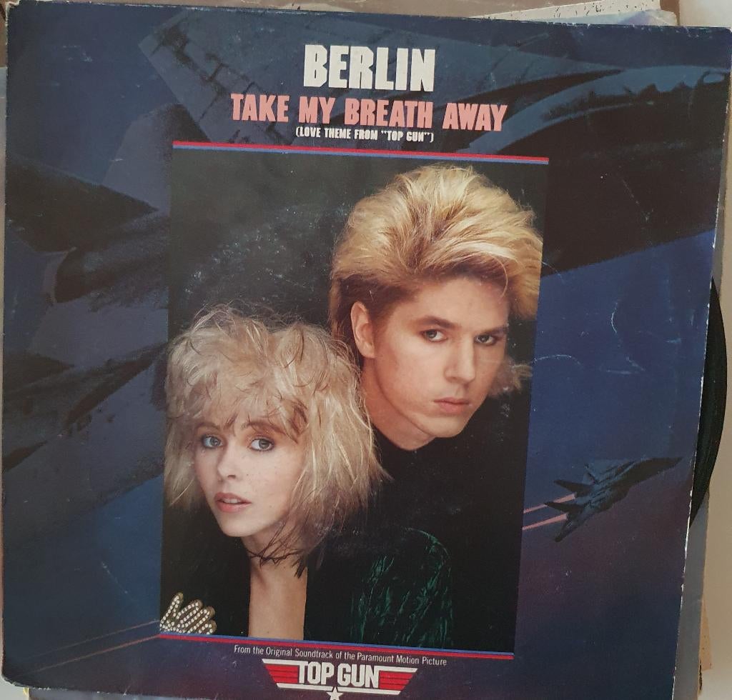 Berlin - Take My Breath Away, Gebruikt, 7 inch, Pop, Single