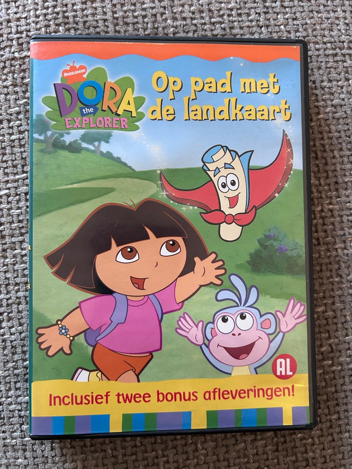 Dora the Explorer: Op pad met de landkaart (DVD), Cd's en Dvd's, Bonusmateriaal, Animatie, Alle leeftijden, Nederlands