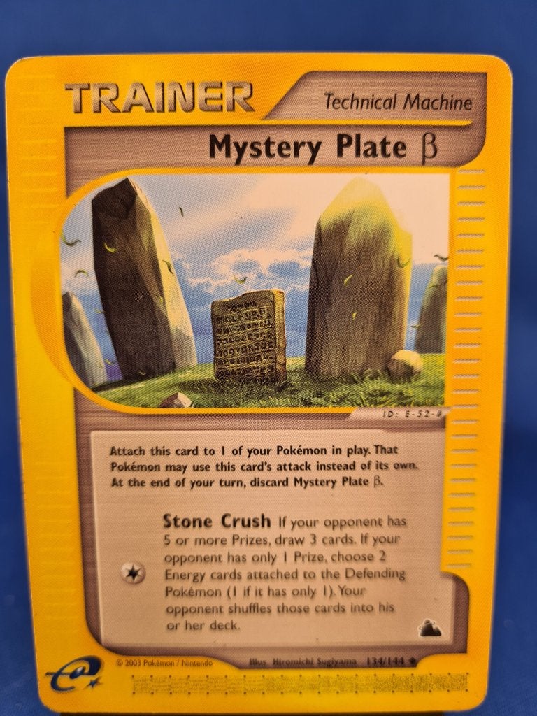 Mystery Plate β 134/144 - Skyridge, Verzenden, Gebruikt