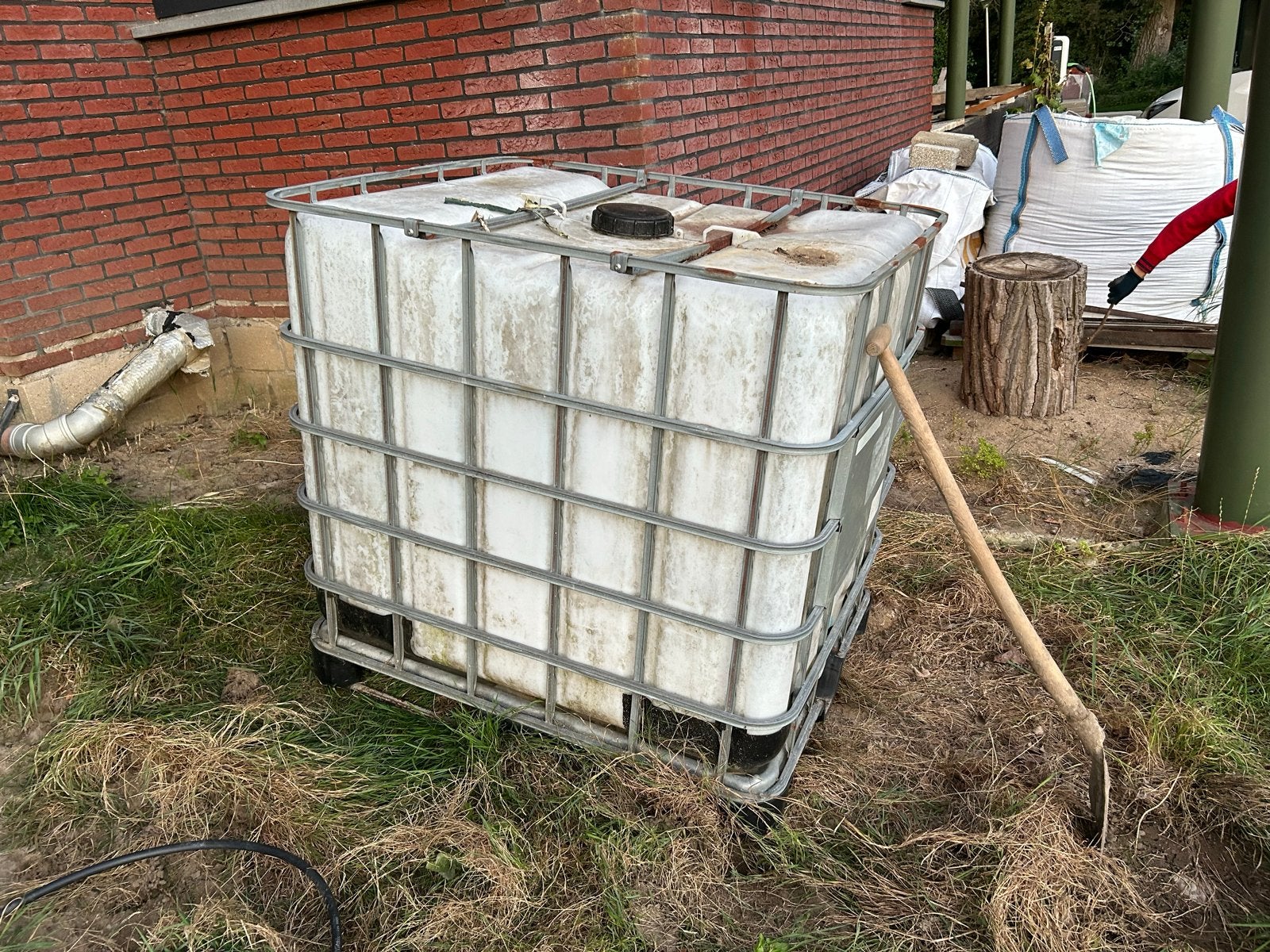 Schone IBC container - voedselveilig, Ophalen, Gebruikt