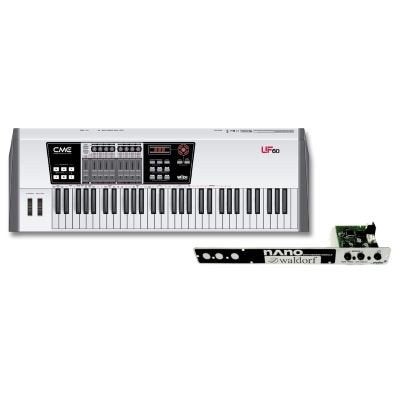 GEZOCHT !!!CME UF60 MIDI Keyboard met Waldorf Nano USB, Ophalen of Verzenden, Gebruikt, 61 toetsen, Overige merken