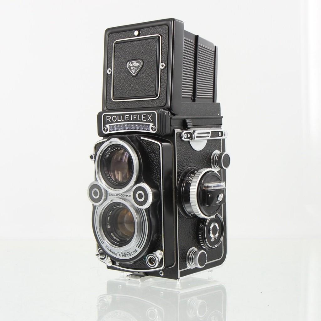 ROLLEIFLEX 3.5F MET SCHNEIDER XENOTAR 75MM F/3.5, Audio, Tv en Foto, Fotocamera's Analoog, Ophalen of Verzenden, Compact, Overige Merken