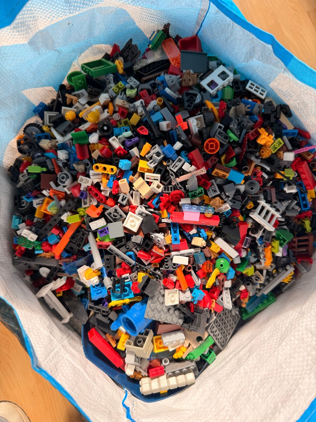 Bouwblokken assortiment - 7,5 kg (geen origineel Lego), Ophalen of Verzenden, Gebruikt, Overige merken