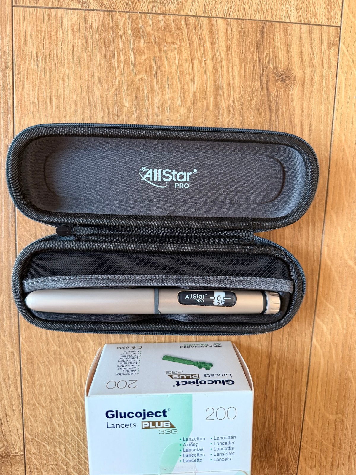 AllStar Pro insulinepen nieuw kleur zilver, Verzenden, Nieuw