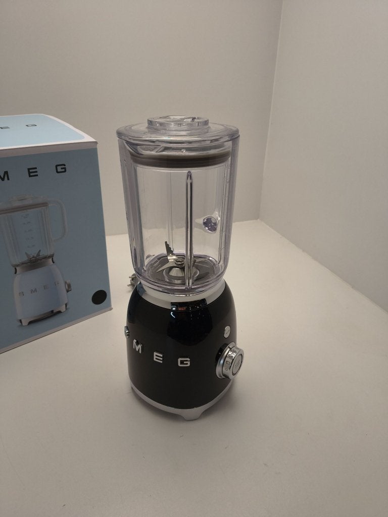 SMEG BLF03BLEU Blender zwart - retourdeal, Witgoed en Apparatuur, Blenders, Info@mystore.nl, Bruggestraat 18, Zo goed als nieuw