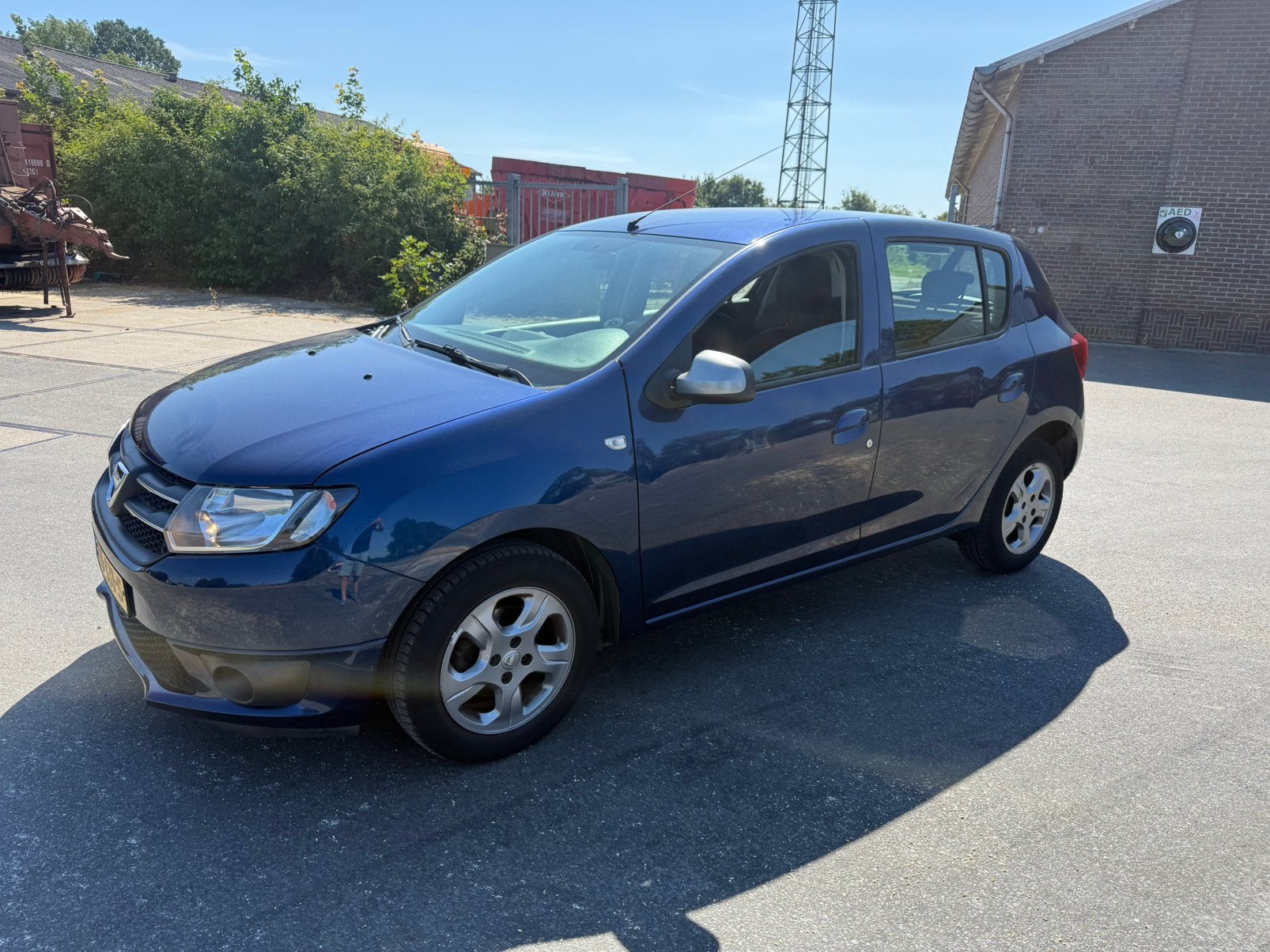 Dacia Sandero 0.9 TCE 66KW Stepway 2016 Blauw, Voorwielaandrijving, 898 cc, Stof, 937 kg