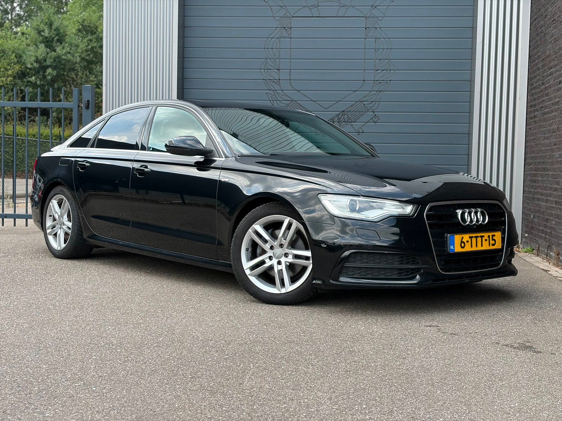 Audi A6 Limousine 2.0 TDI Sport Edition Automaat|Camera|Ecc, Euro 5, Gebruikt, Zwart, 4 cilinders