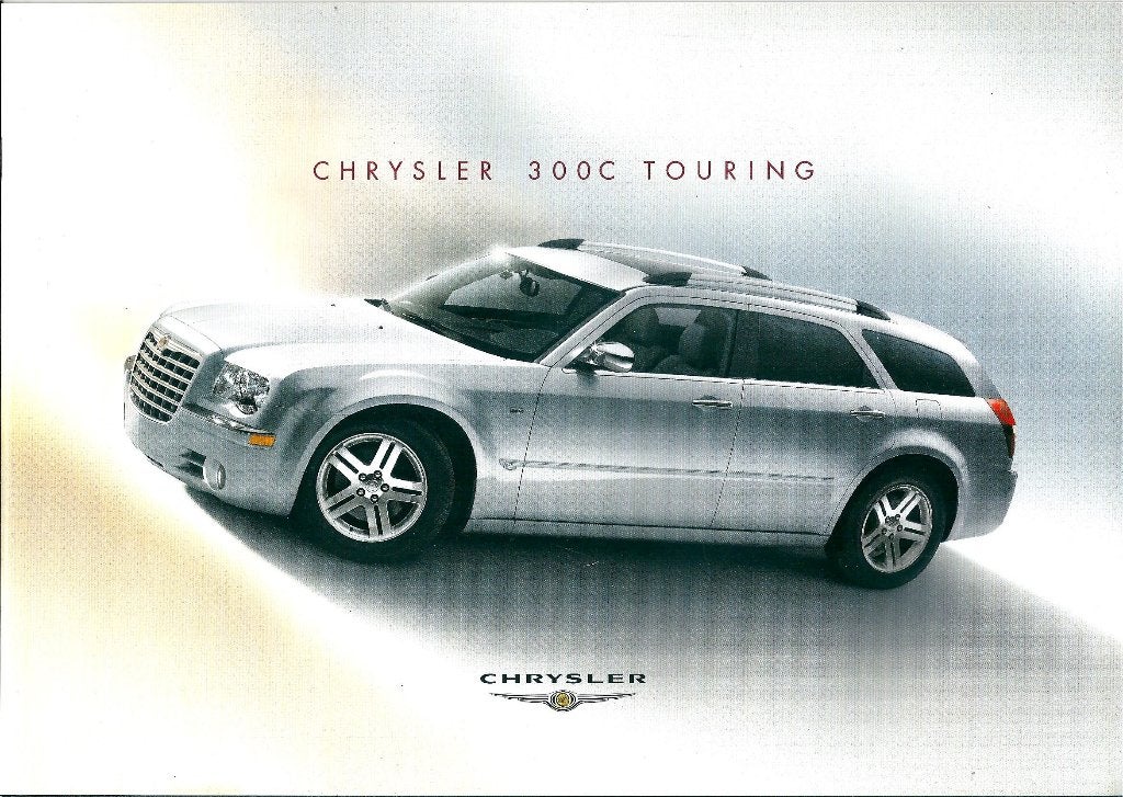 Brochure Chrysler 300C Touring 2004, Ophalen of Verzenden, Gelezen, Overige merken