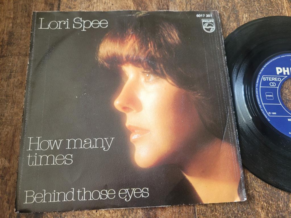 Lori Spee - How Many Times / Behind Those Eyes (Single), Gebruikt, 7 inch, Single, 1970 - 1979