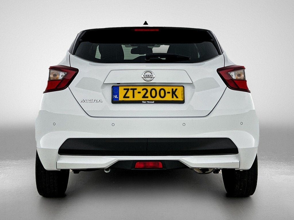 Nissan Micra 1.0 IG-T N-Connecta | NAVIGATIE | ACHTERUITRIJC, Auto's, Nissan, Voorwielaandrijving, 12 maanden, Euro 6, Wit