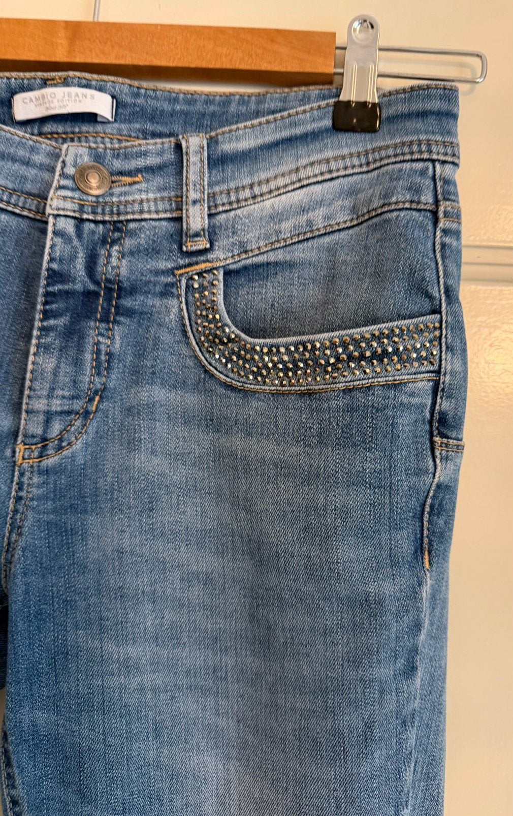 Cambio jeans maat 38, Ophalen of Verzenden, Zo goed als nieuw, Blauw, W30 - W32 (confectie 38/40)