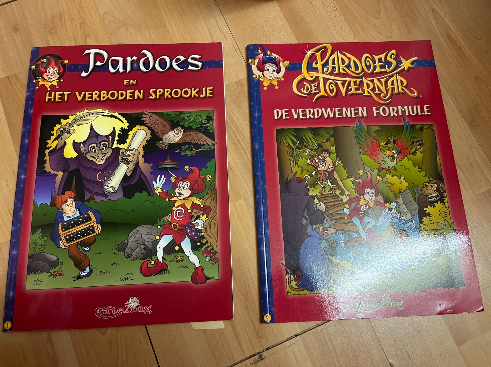 Efteling Pardoes Stripboeken, Ophalen of Verzenden, Zo goed als nieuw