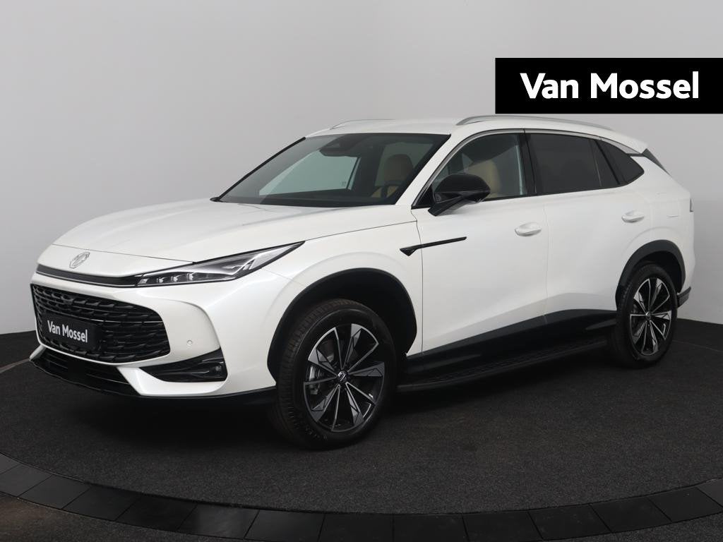 MG HS 1.5 PHEV Aut. Luxury 1500 KG Trekgewicht | 100 km elek, Auto's, MG, Stof, 4 cilinders, Nieuw, Hybride Elektrisch/Benzine