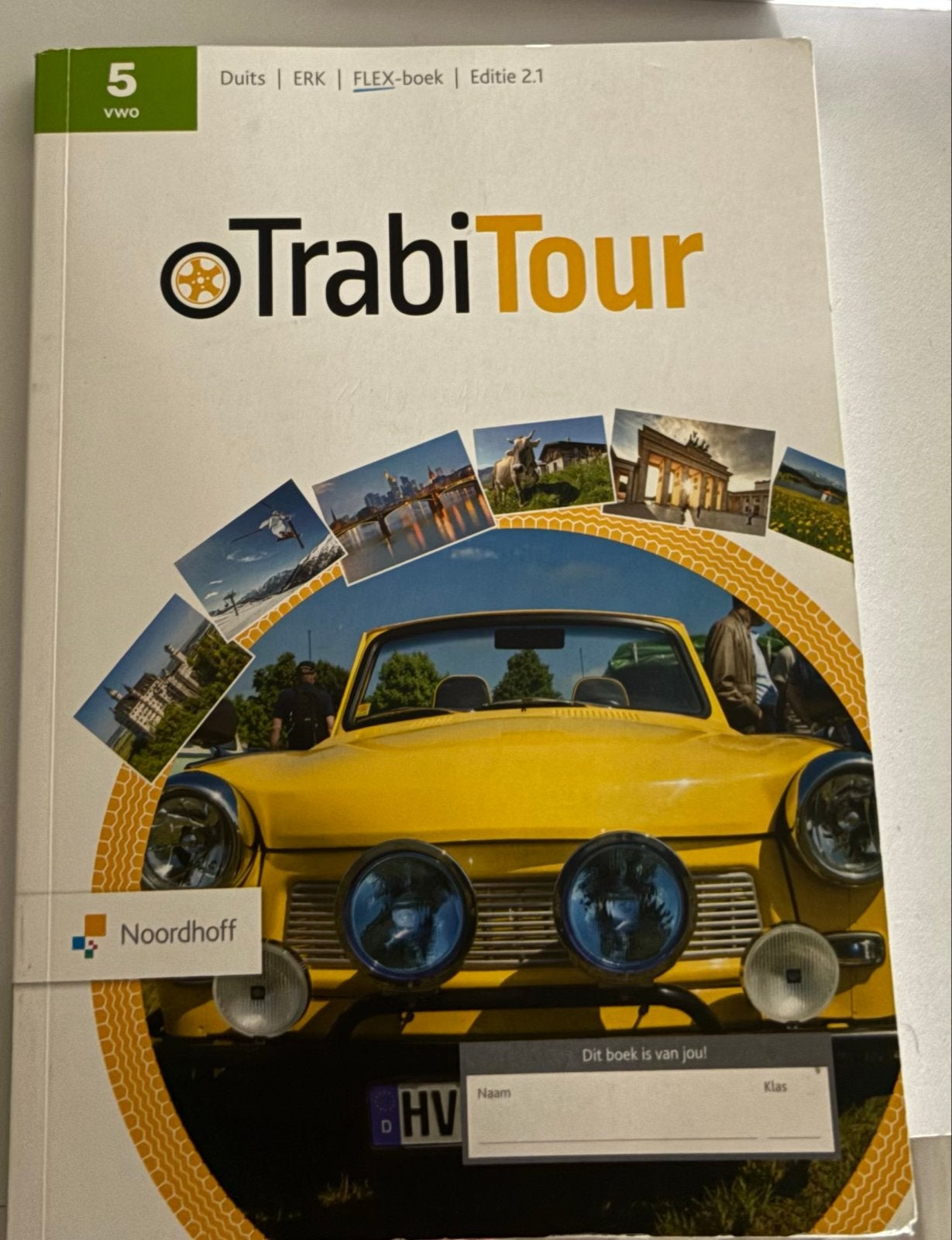 Duits TrabiTour 5 VWO FLEX-boek - Ongebruikt en onbeschadigd, Boeken, Ophalen of Verzenden, Alpha, Zo goed als nieuw, Overige niveaus