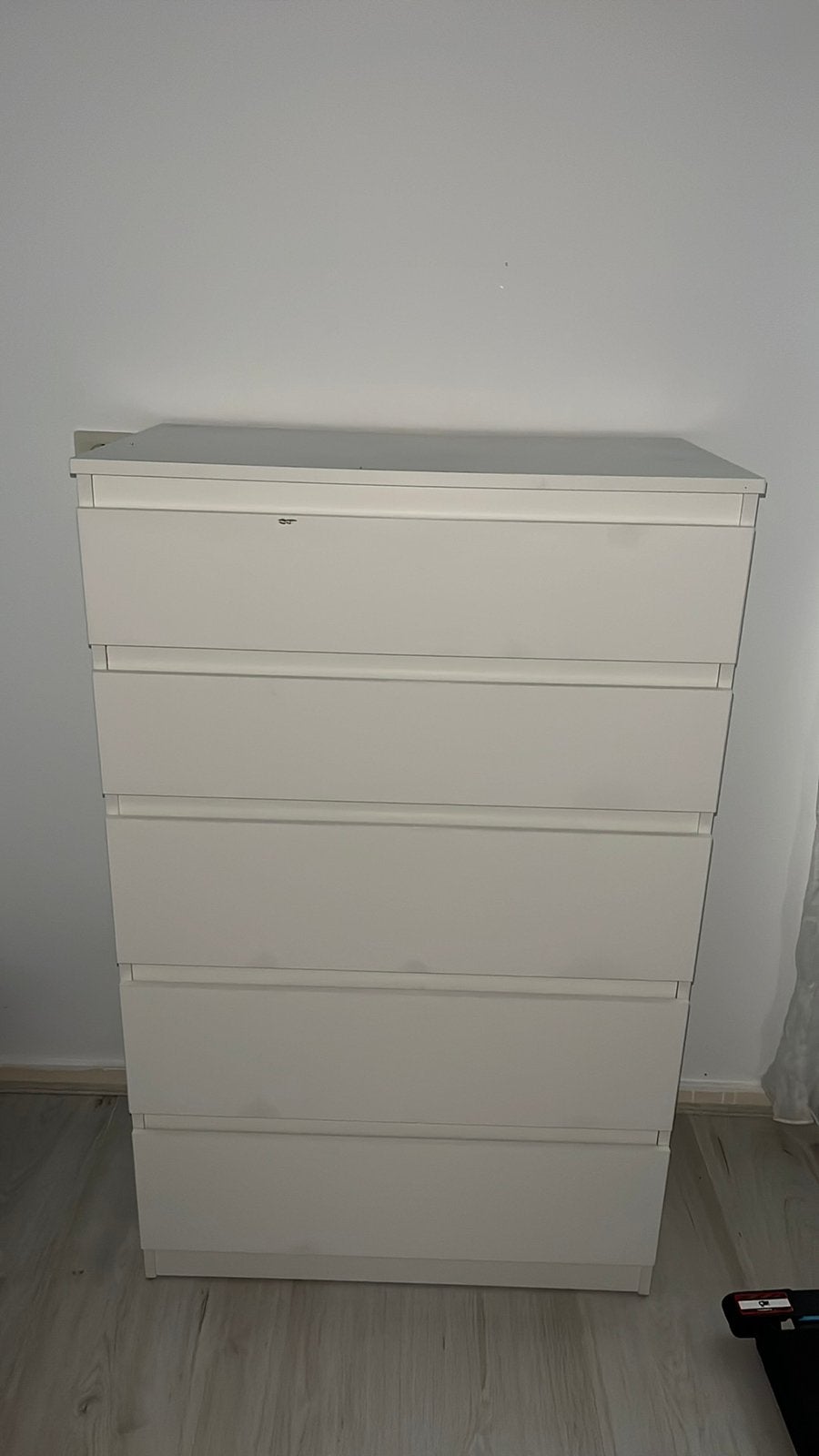 IKEA MALM 5 lades, Ophalen, Gebruikt, 5 laden of meer, 100 tot 150 cm